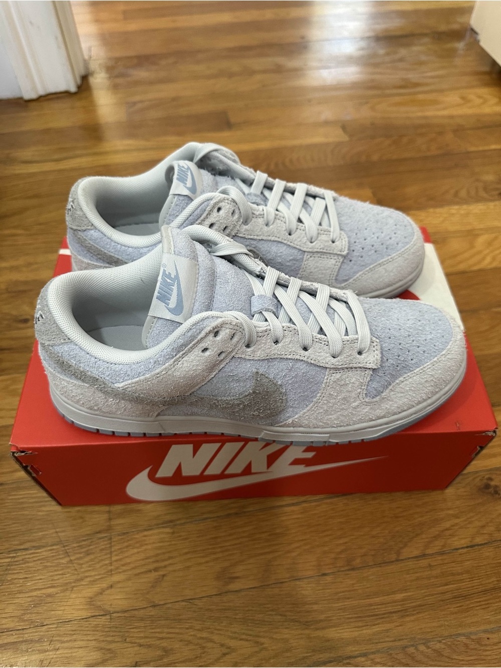 *Used* Nike Dunk Low Women Grey Blue (FZ3779-025) Size 10W